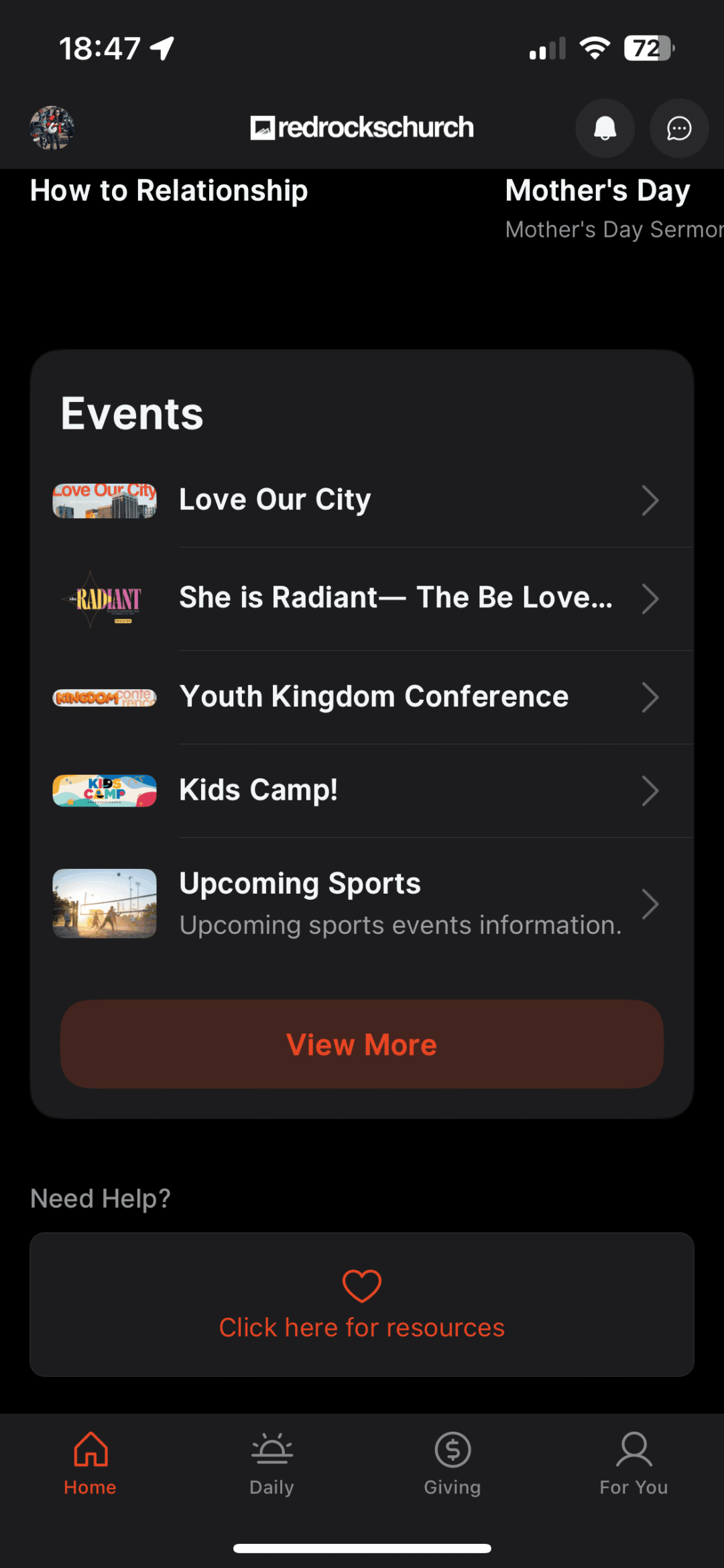 Red Rocks Church App - Red Rocks Church
