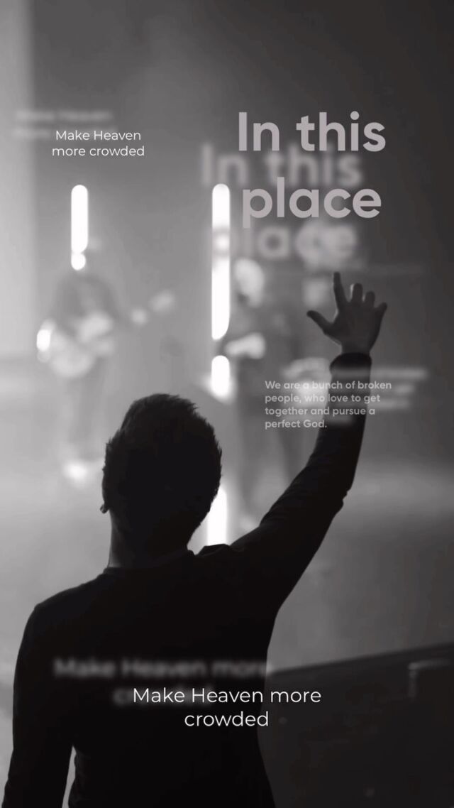 Text, call, share - invite someone to be in the room with you this Sunday to experience connection, hope, and an encounter with the God who meets us wherever we’re at! We’ll see you tomorrow! Sunday Service:11h00